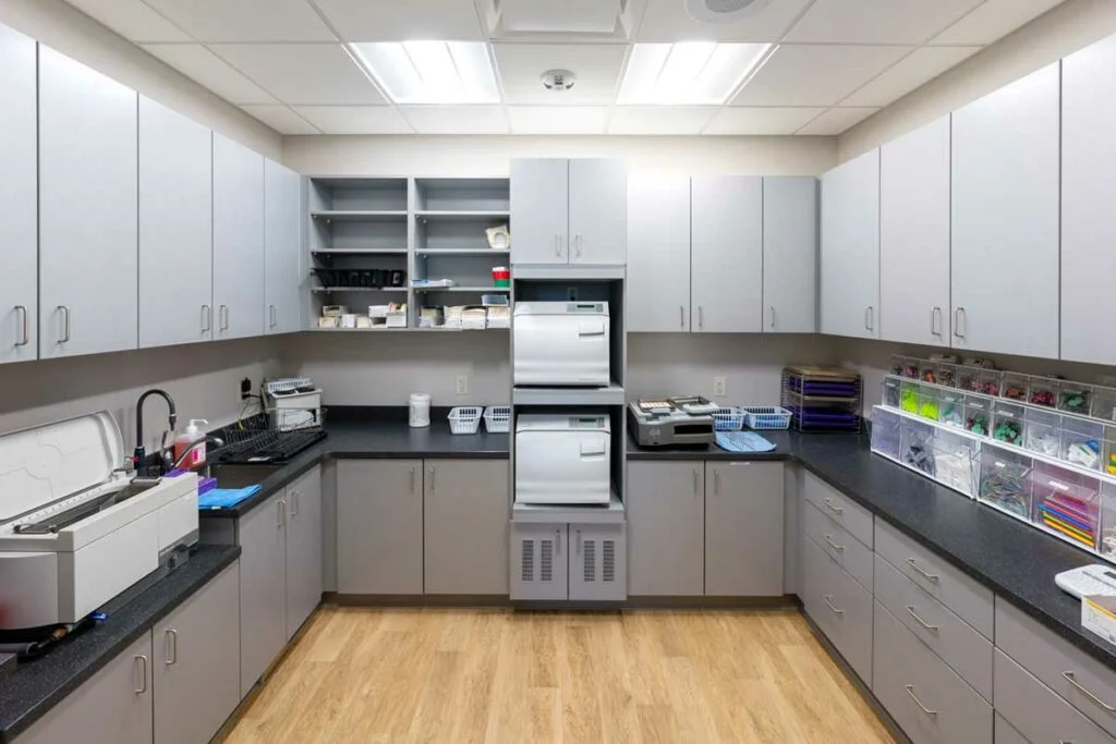 Dental Health Associates sterilization and storage