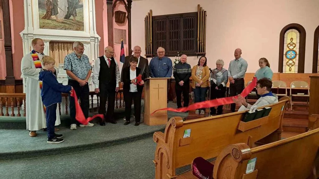 East Koshkonong Lutheran Church ribbon