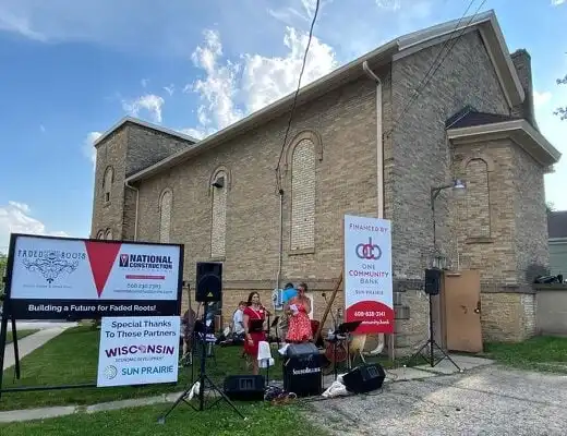 Faded Roots Boutique ceremonial groundbreaking event