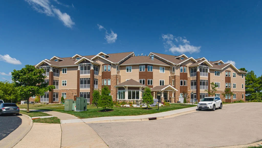 Glen Wood Heights Condominium Homes front view