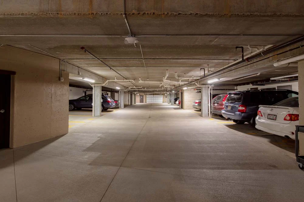 Glen Wood Heights Condominium Homes underground parking 2