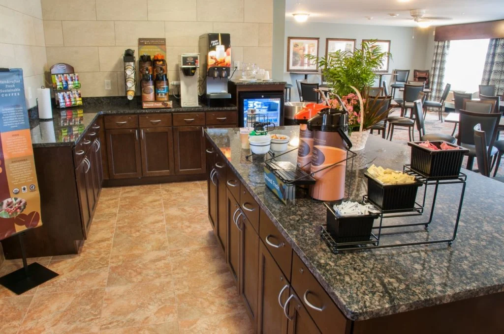 GrandStay Hotel & Suites Complimentary breakfast area