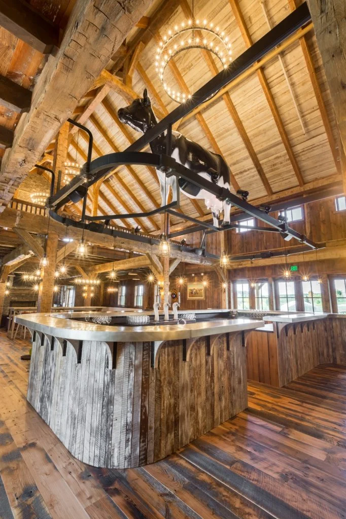 Harvest Haven Timber Frame Barn Bar