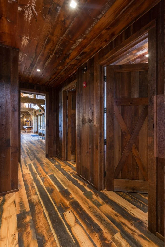 Harvest Haven Timber Frame Barn Bathrooms