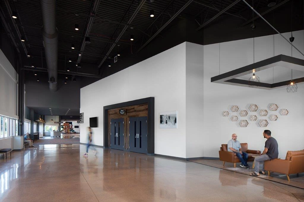 Heartland Church - Entrance to the new sanctuary