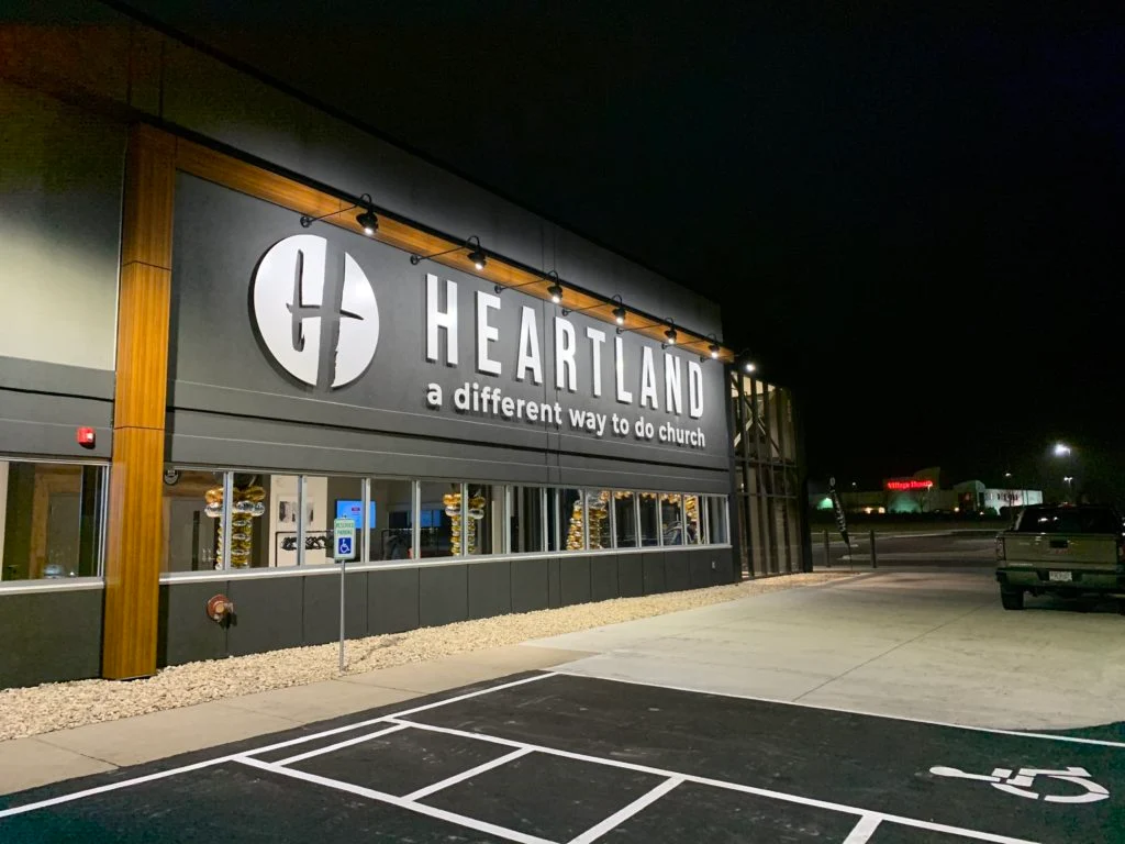 Heartland Church - Front view after renovation