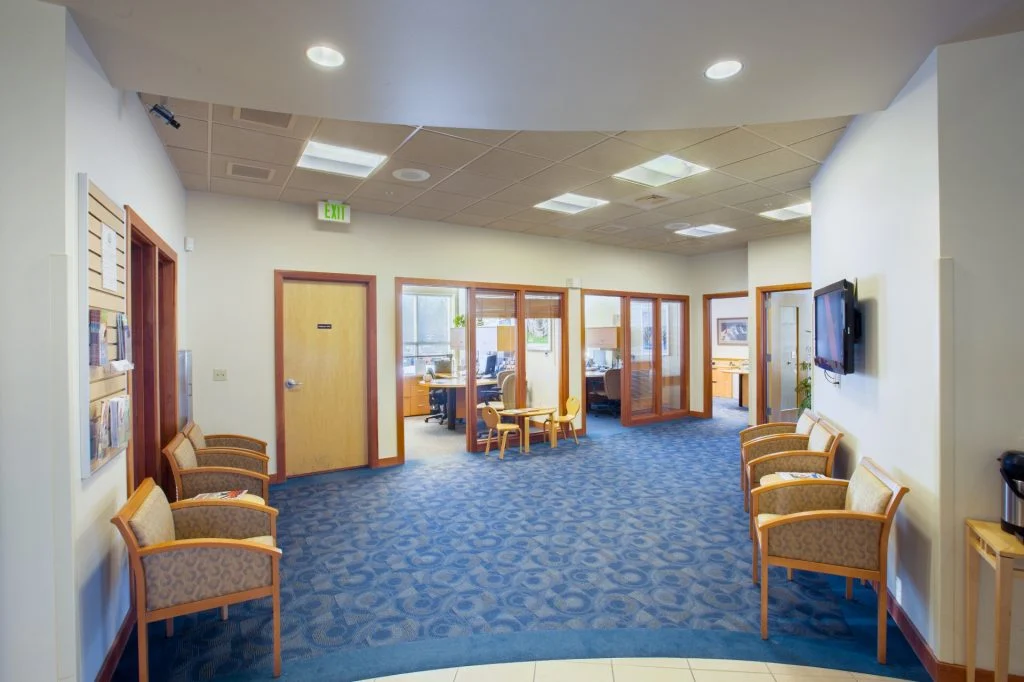 Heartland Credit Union Lobby and office area