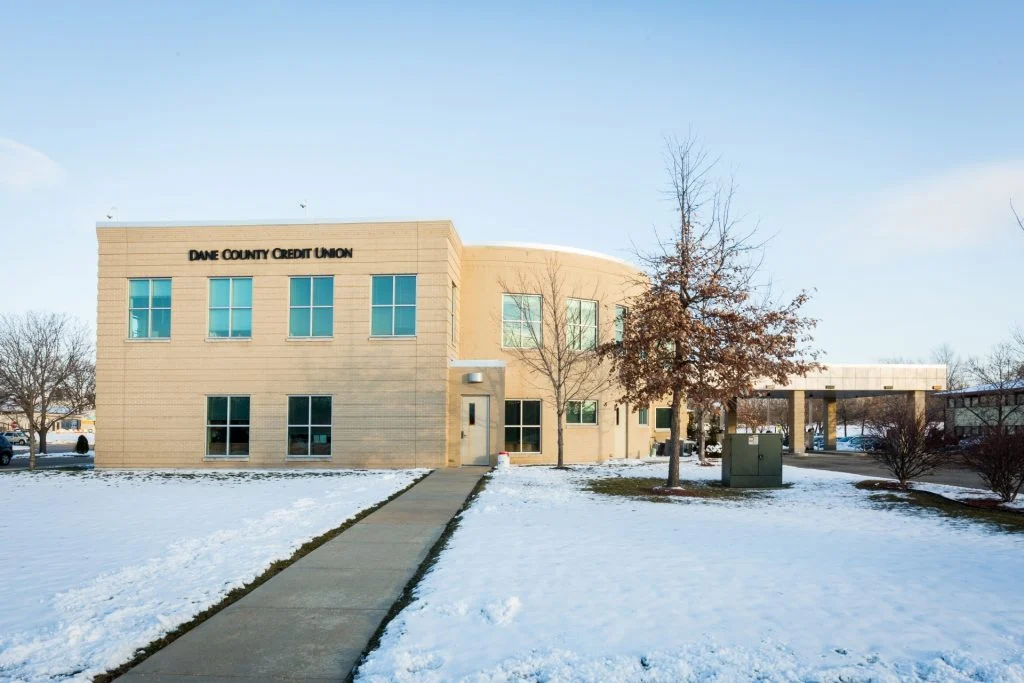 Heartland Credit Union Two story brick facility