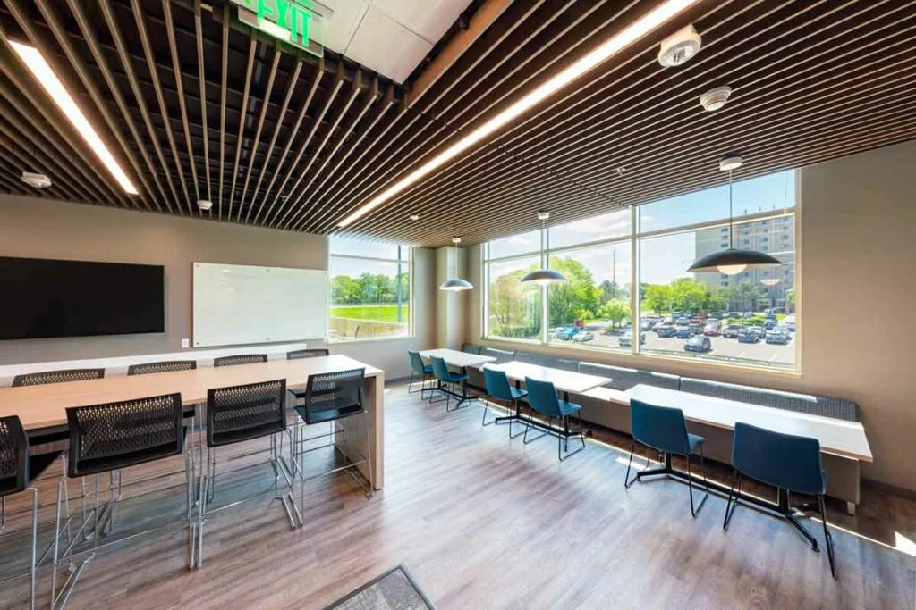 Heckmann Financial Breakroom seating