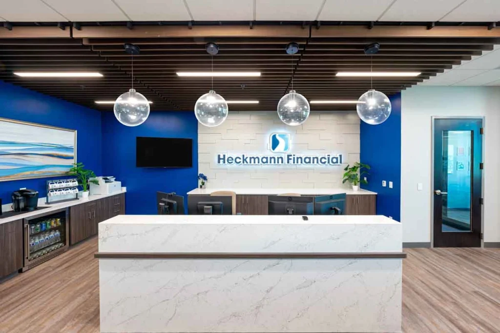 Heckmann Financial Reception desk