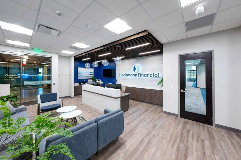 Heckmann Financial Reception desk