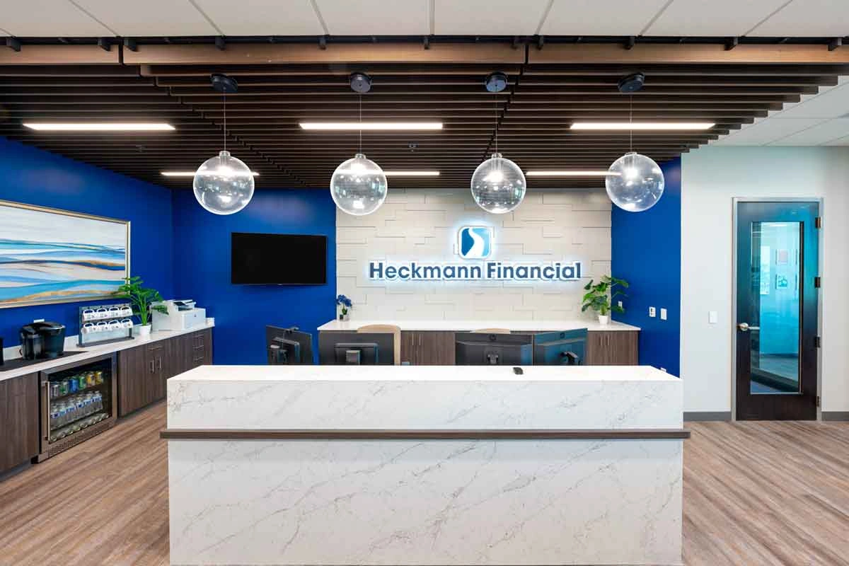 Heckmann Financial Reception desk