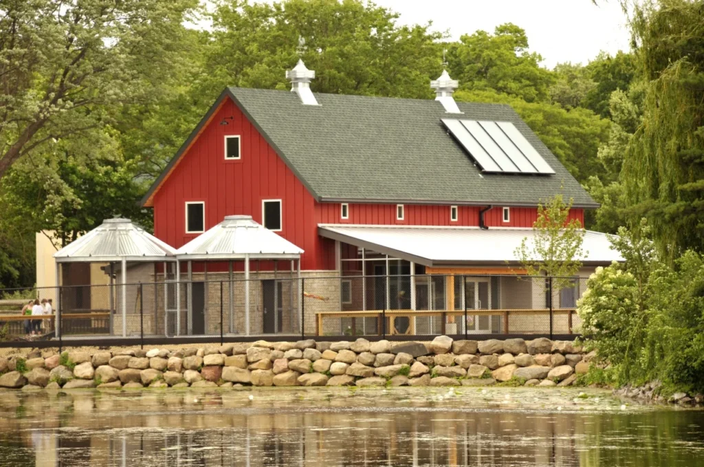 Henry Vilas Zoo Children’s Barn and Train Depot - Exterior