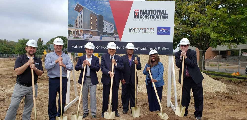 Hotel of the Arts Baymont Inn & Suites Groundbreaking ceremony