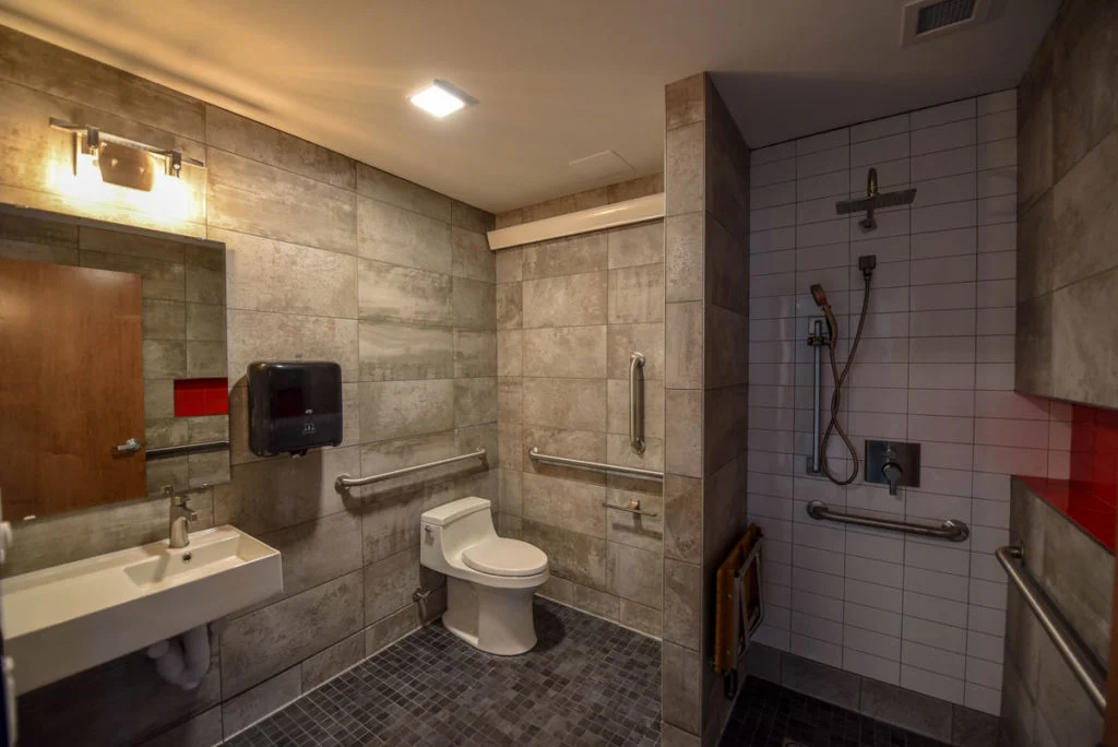 Indoorance restroom