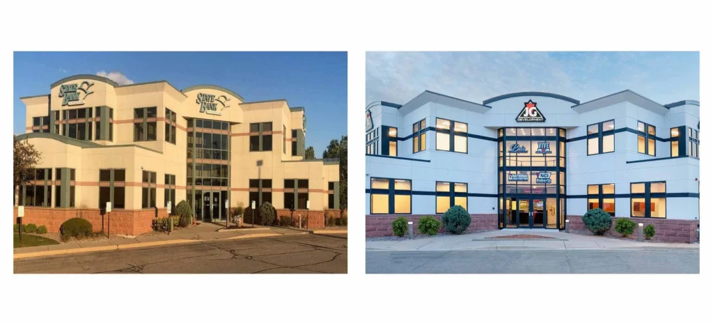 JG Development Exterior fully repainted with new signage
