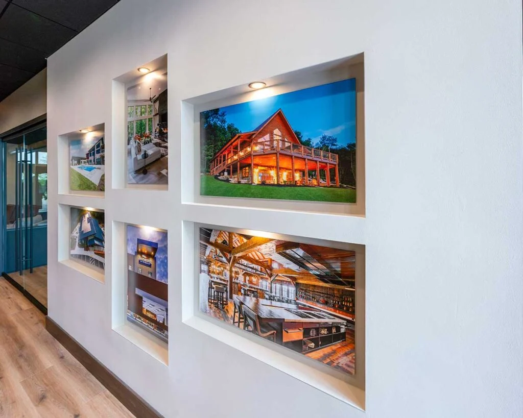 JG Development Project gallery wall