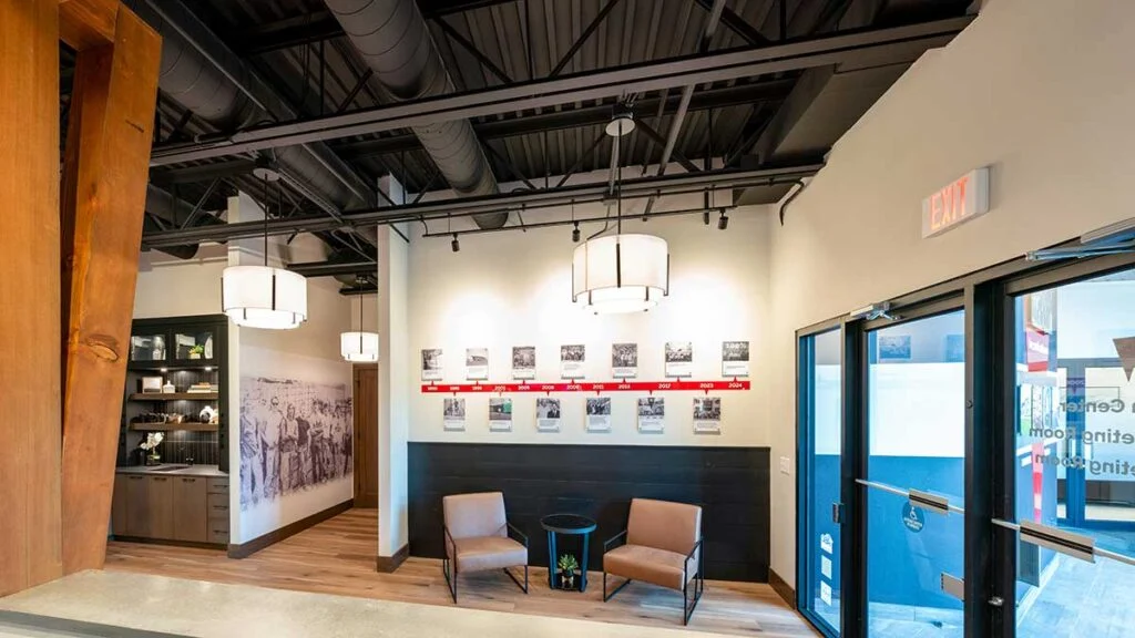JG Development Reception area