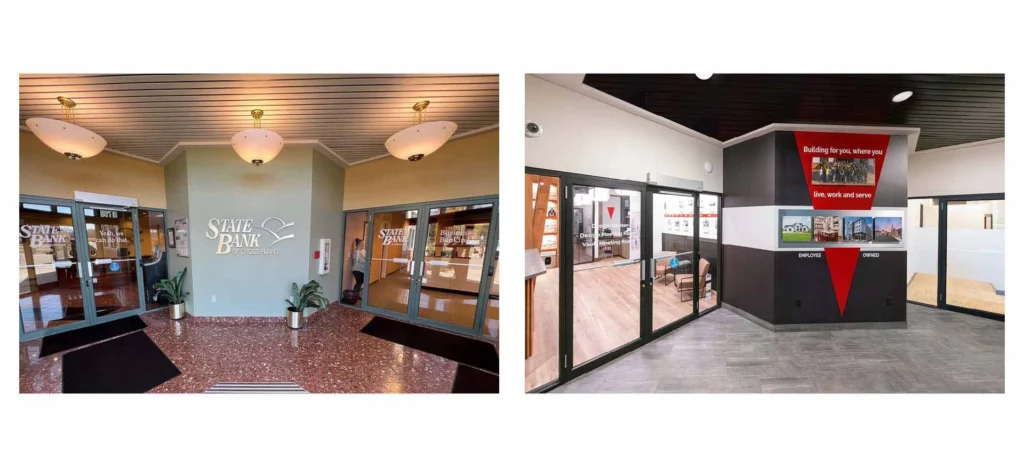 JG Development Vestibule flooring replaced throughout facility