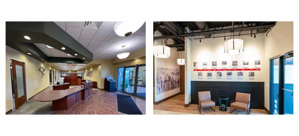 JG Development reception area