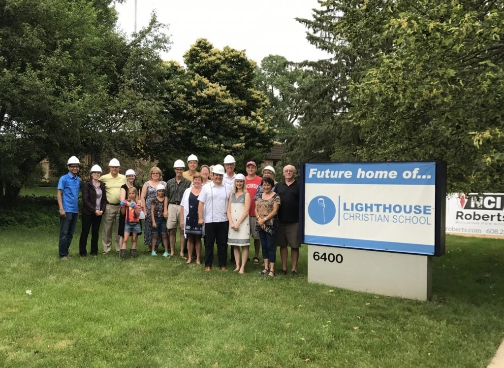 Lighthouse Church & Christian School - Building blessing event