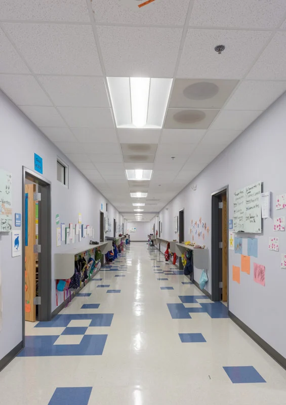 Lighthouse Church & Christian School - Hallway to classrooms