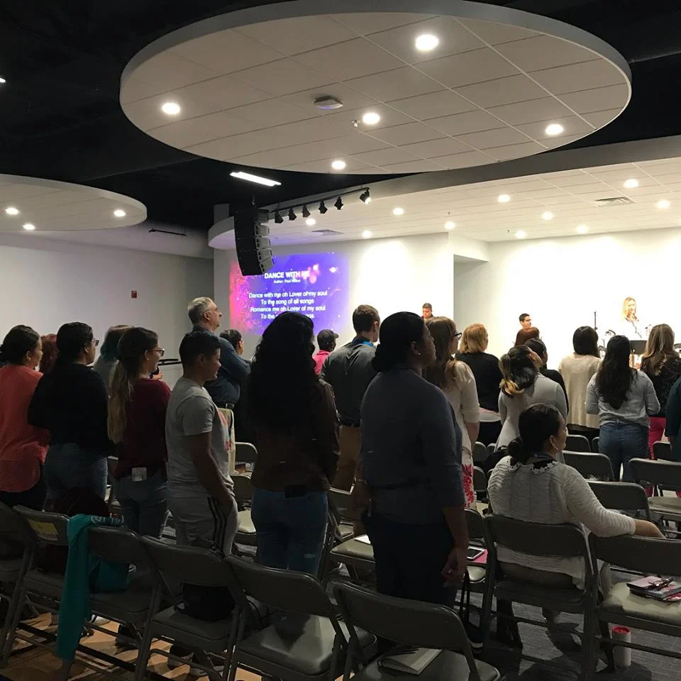Lighthouse Church & Christian School - Lighthouse community in their new space
