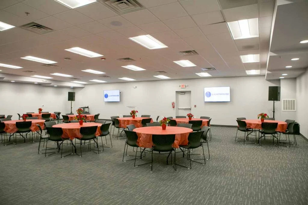 Lighthouse Church & Christian School - Meeting room that seats 150 people