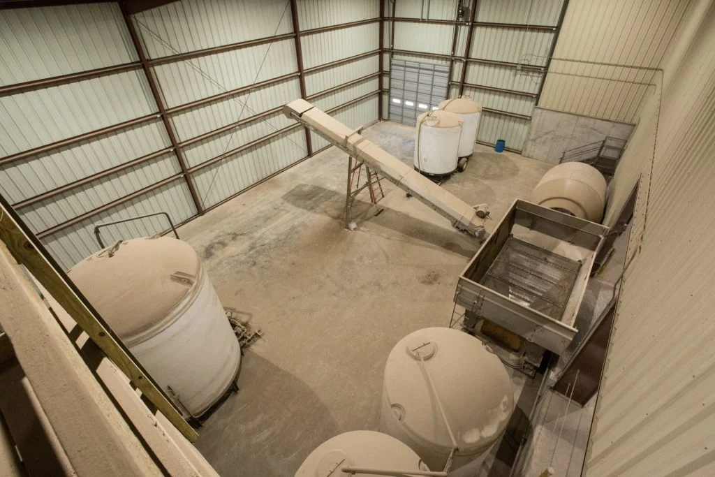 Midwestern BioAg Blending space