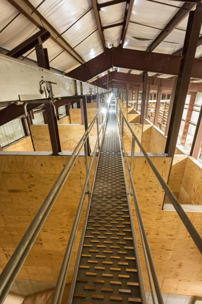 Midwestern BioAg Catwalk for loading equipment