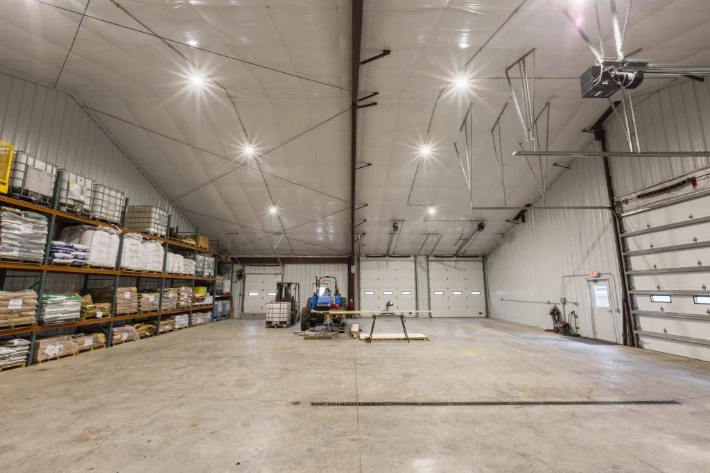 Midwestern BioAg Poured concrete floors