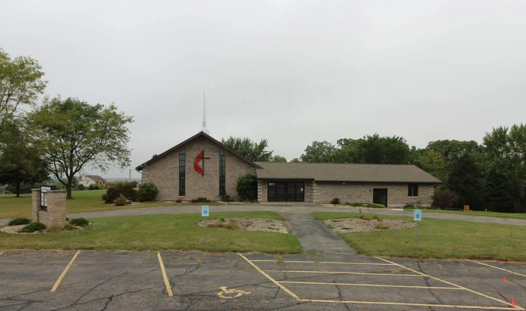 Mount Horeb United Methodist Church - Front view before