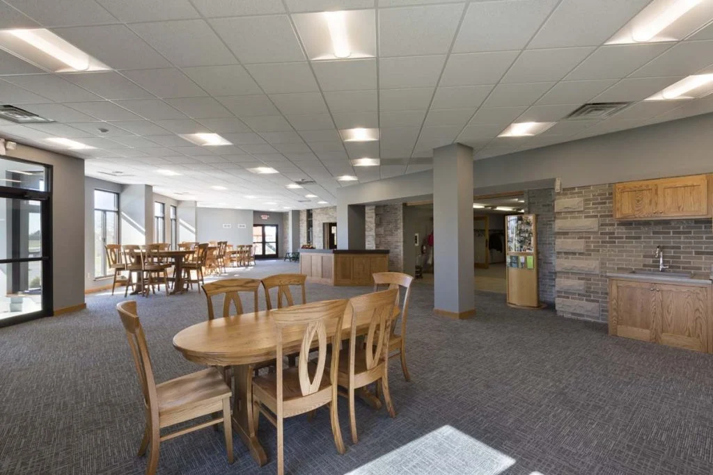 Mount Horeb United Methodist Church - Open gathering space
