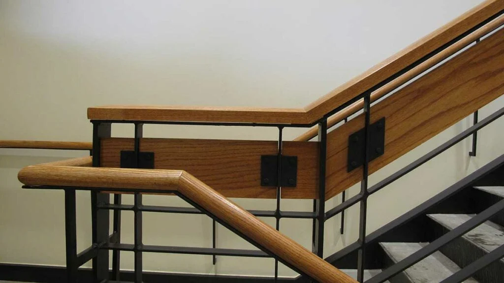 Our Redeemer Lutheran Church and School - Handrail detail