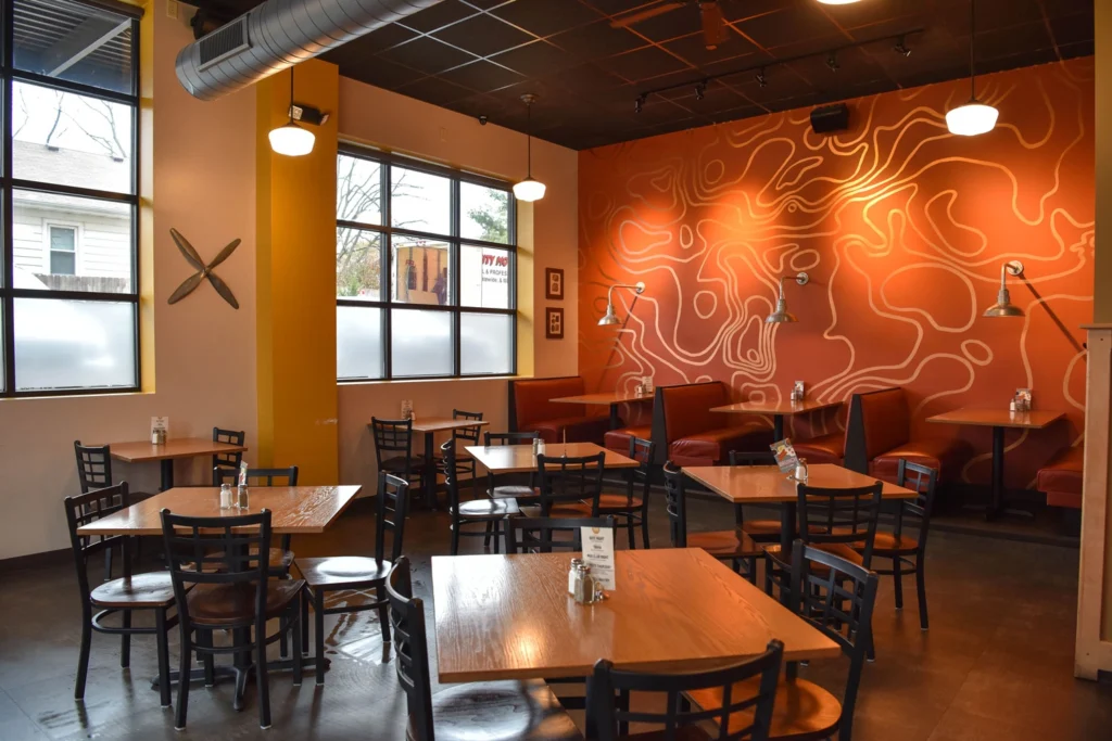 Rockhound Brewing dining area
