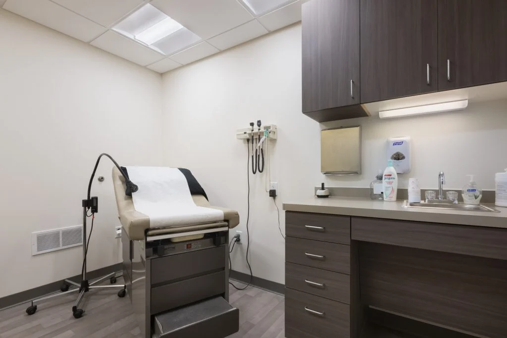 SWCAP Neighborhood Health Partners Exam room