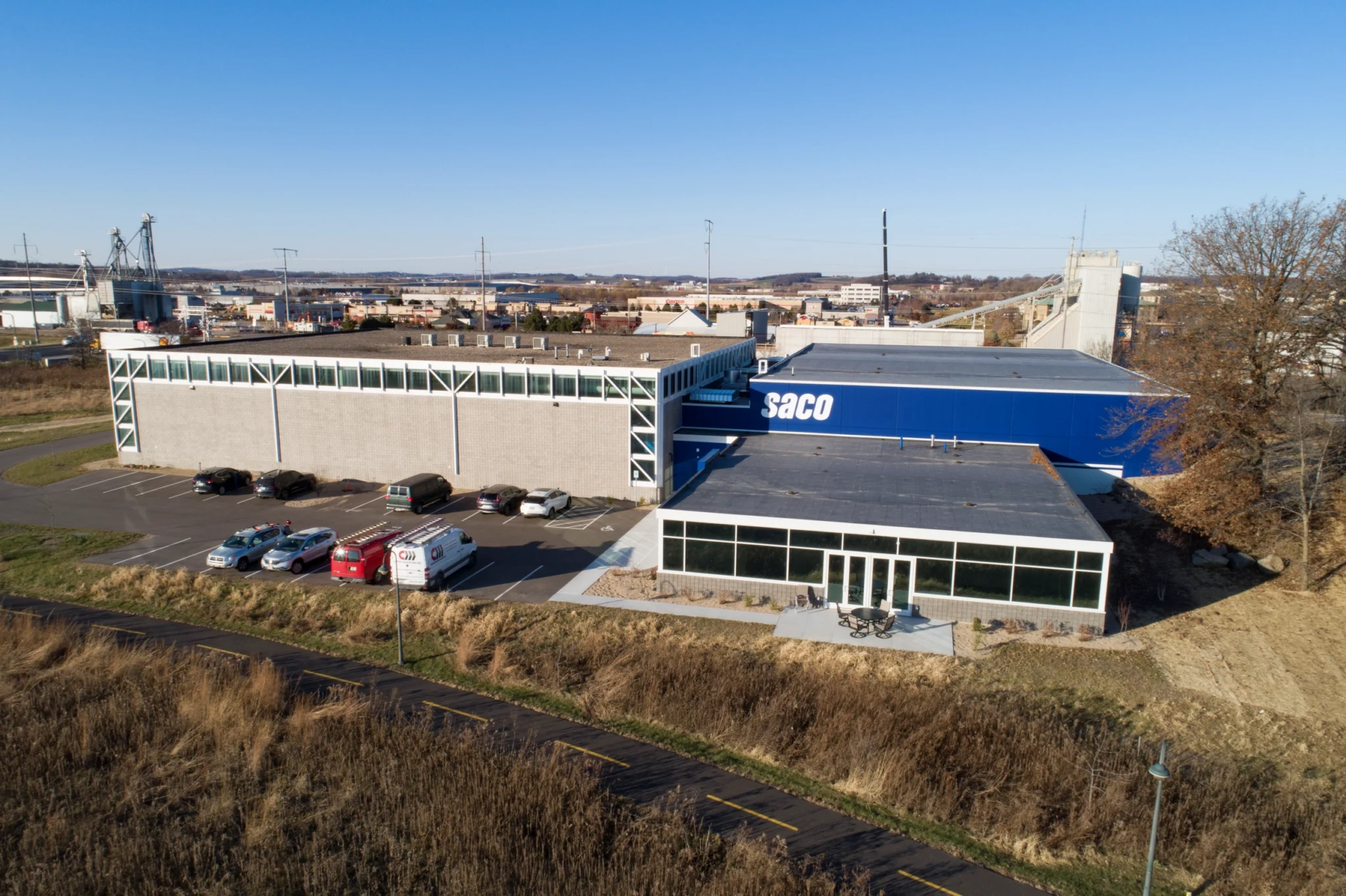 Saco Foods Exterior Banner