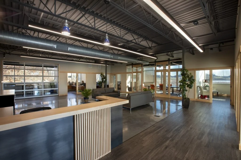 Saco Foods Open office environment