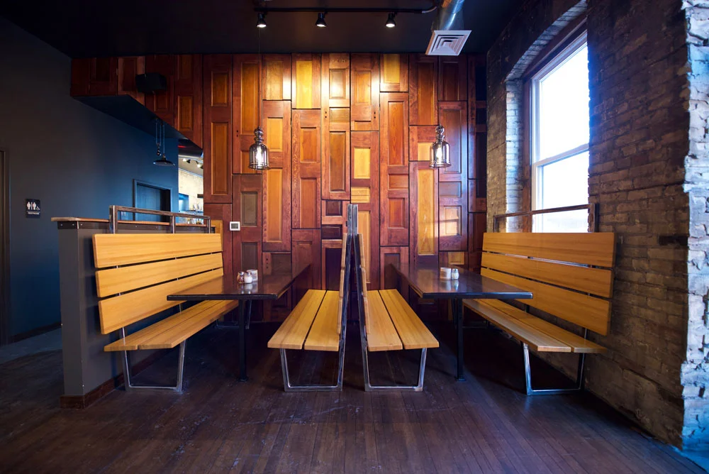 Salvatore’s Tomato Pies Sals-Benches