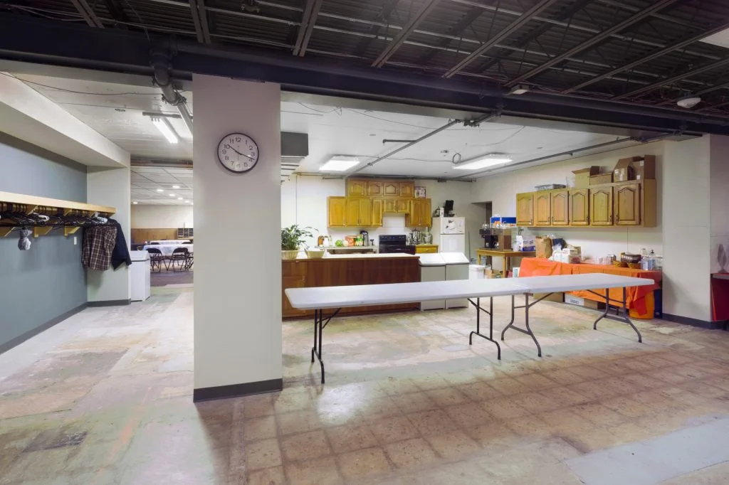 Sugar River United Methodist Church - Temporary kitchen