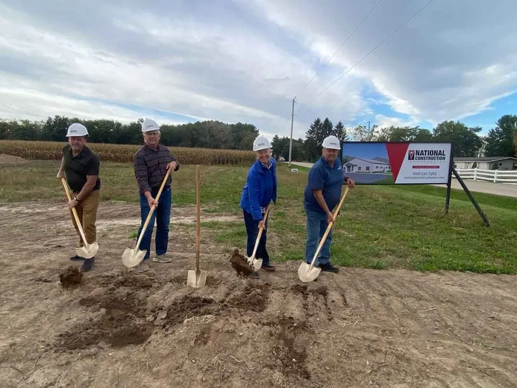 Town of Rutland Town Hall & Garage - Groundbreaking ceremony