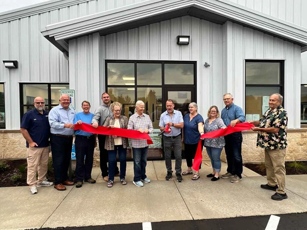 Town of Rutland Town Hall & Garage - Ribbon cutting ceremony