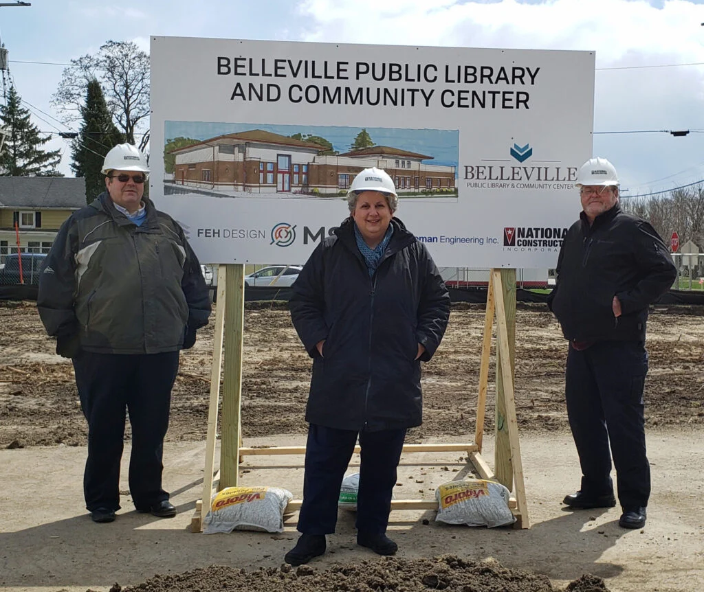 Village of Belleville Public Library and Community Center - Groundbreaking