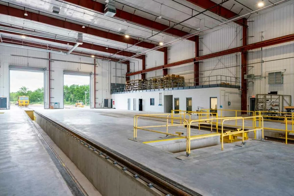Watco - Office area with mezzanine