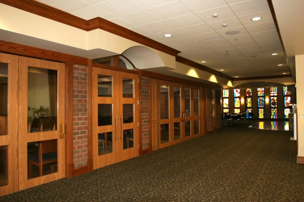 Wisconsin Lutheran Chapel & Student Center - Entrance to sanctuary