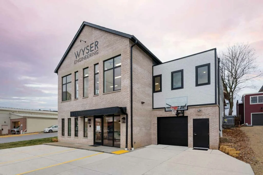 Wyser Engineering - Parking area in front